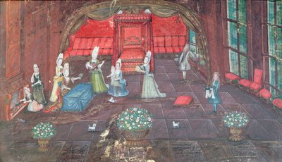 Apartment of a Noblewoman by French School
